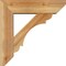 Ekena Millwork Olympic Slat Rough Sawn Bracket w/ Offset Brace, Western Red Cedar, 6"W x 20"D x 20"H BKT0604X20X20OLY06RWR - alternate 4
